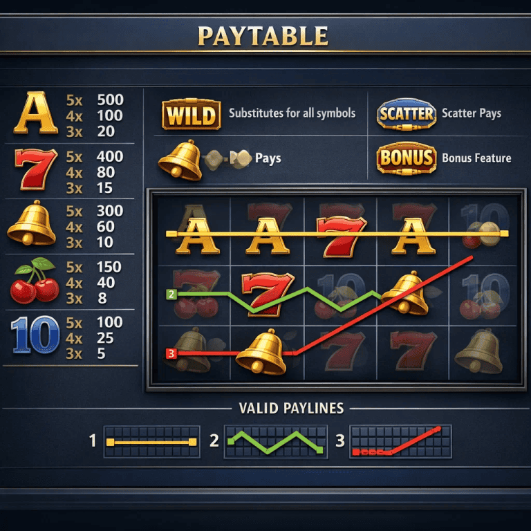 Väljamaksete Tabel On Mänguautomaadi Juhend